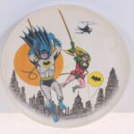 Batman and Robin plate Mego Vintage Era Toys Loose Complete C-8.5