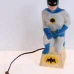 Batman Soft Vinyl Lamp Mego Vintage Era Toys Loose Complete C-7.5+