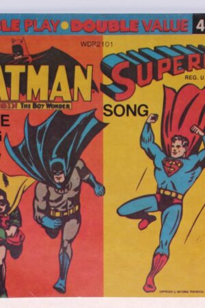 Batman And Superman Theme Songs Mego Vintage Era Toys MIB C-9+