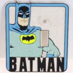 Batman Light Switch Cover Mego Vintage Era Toys Loose C-8.5