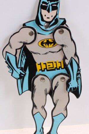 Batman Vinyl Jointed Figure Mego Vintage Era Toys Loose Complete C-9+