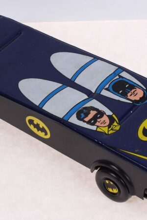Batmobile Pencil Sharpener and Case Mego Vintage Era Toys Loose Complete C-9+