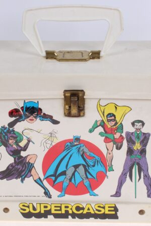 DC Superheroes Supercase Mego Vintage Era Toys Loose Complete C-9+