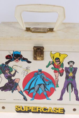 DC Superheroes Supercase Mego Vintage Era Toys Loose Complete C-8.5+