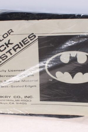 One-Color Rock Tapestries The Batman Logo Mego Vintage Era Toys MIP C-9.5-