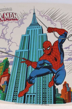 Placemats The Amazing Spider-Man New York Mego Vintage Era Toys Loose Complete C-9+