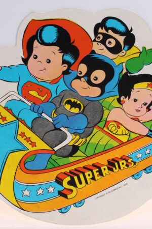 Placemats Super Jrs. Mego Vintage Era Toys Loose Complete C-9+