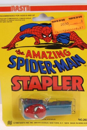 The Amazing Spider-Man Stapler Mego Vintage Era Toys MOC C-8.5+
