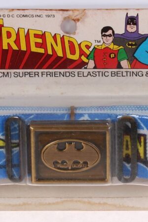 Super Friends Stretch Belt and Buckle Kit Mego Vintage Era Toys MOC C-8.5