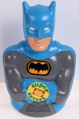 Batman Bank Mego World's Greatest Super Heroes Banks Loose Complete C-9.5-