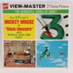 View-Master Mickey Mouse Clock Cleaners Reels