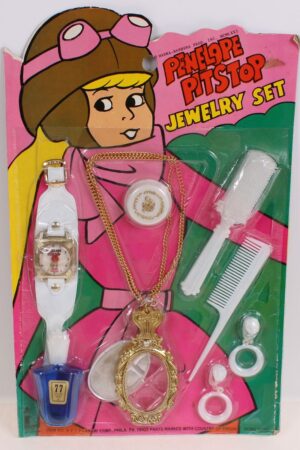 Penelope Pitstop Jewelry Set Five and Dime Toys MIP C-8.5