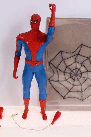 Spider-Man with Motorized Web Climber Remco Energized Figures Loose C-9+