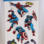 Secret Wars Puffy Stickers Secret Wars MISC MOC C-9.5-