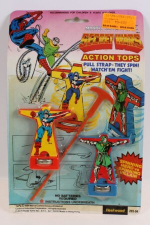 The Amazing Spider-Man Action Tops Secret Wars MISC MOC C-8.5