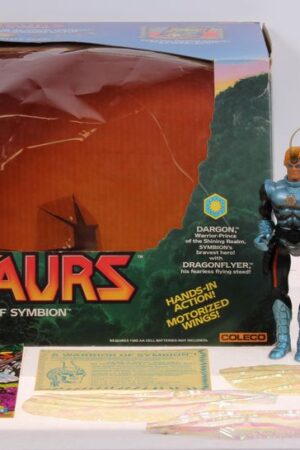 Prince Dargon with Dragonflyer Sectaurs Loose with Box C-9.5-