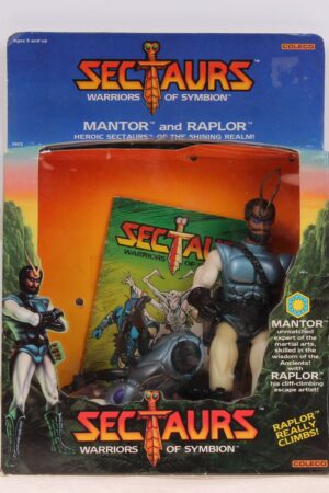 Mantor with Raplor Sectaurs MIB C-8.5+