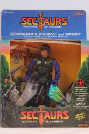 Commander Waspax with Wingid Sectaurs MIB C-7.5