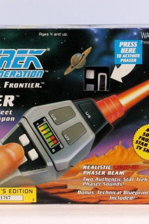 TNG Phaser Type 2 Star Trek Accessories MISB C-9+