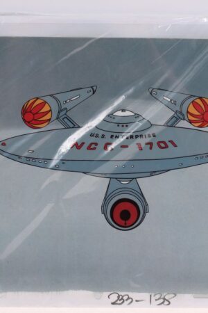 USS Enterprise Animated Series Sericel Star Trek MISC C-10
