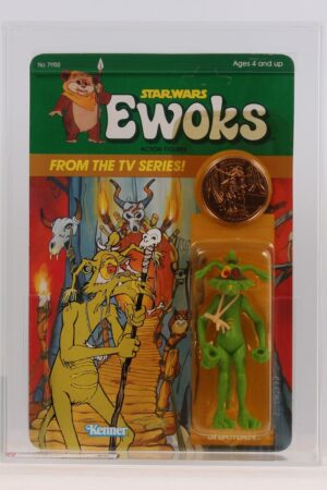 Dulok Shaman Ewoks MOC C-9.5- AFA 85Y
