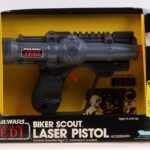 Biker Scout Laser Pistol Playset MISB C-9