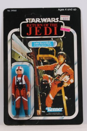 Luke Skywalker X-Wing Pilot ROTJ 65 Back No Offer MOC C-9+