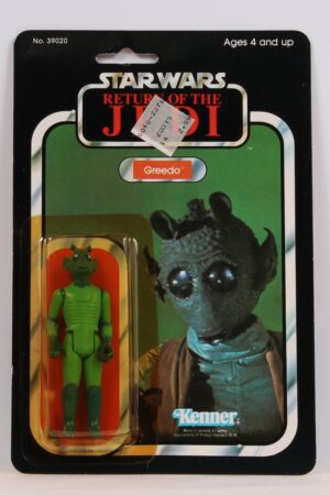Greedo ROTJ 77 Back No Offer MOC C-9.5-