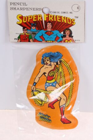 Wonder Woman Super Friends Pencil Sharpener Super Powers MISC MIP C-9.5