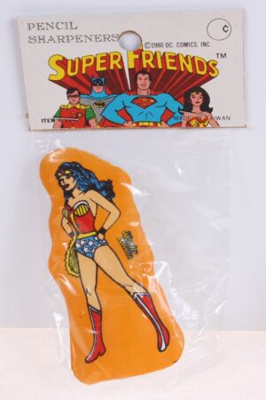 Wonder Woman Super Friends Pencil Sharpener Super Powers MISC MIP C-9.5