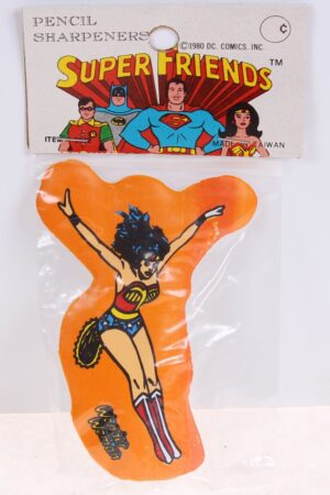 Wonder Woman Super Friends Pencil Sharpener Super Powers MISC MIP C-9.5