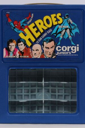 Corgi Juniors Heroes Carry Case Mego Vintage Era Toys Loose Complete C-9.5-