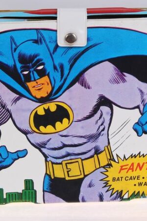 Batman Vinyl Playset by Ideal 1973 Mego Vintage Era Toys Loose Complete C-9.5-