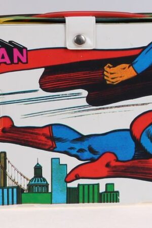 Superman Vinyl Playset by Ideal 1973 Mego Vintage Era Toys Loose Complete C-9.5-