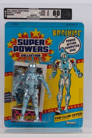 Brainiac Super Powers MOC C-9 AFA 80