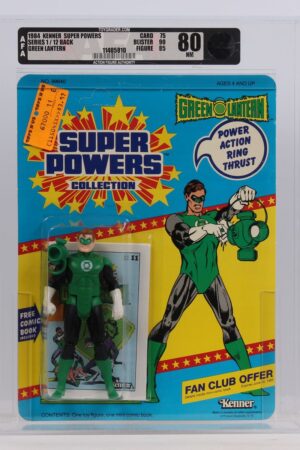 Green Lantern Super Powers MOC C-9+ AFA 80