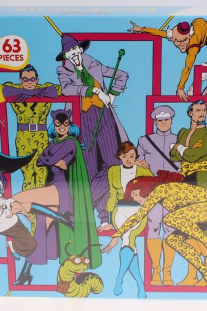 The Villain Floor Puzzle Super Powers MISC MISB C-9.5-