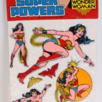 Wonder Woman Puffy 3D Stickers Super Powers MISC MOC C-9.5-