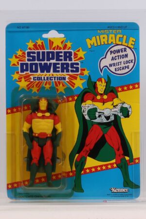 Mister Miracle Super Powers MOC C-8.5+ AFA 80Y