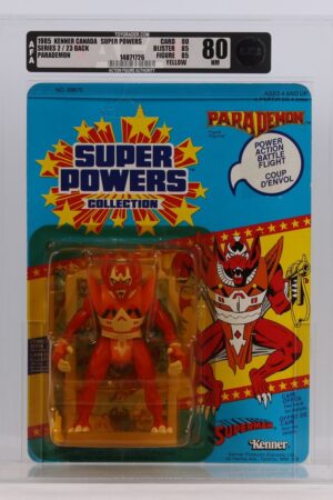 Parademon Super Powers MOC C-9 AFA 80Y