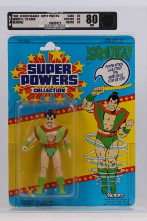 Samurai Super Powers MOC C-8.5+ AFA 80