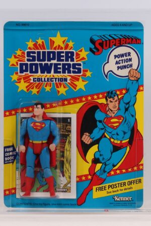 Superman Super Powers MOC C-9+ AFA 80