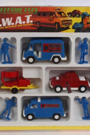 S.W.A.T. SWAT Diecast Set S.W.A.T. SWAT Special Weapons and Tactics MISB C-9.5-