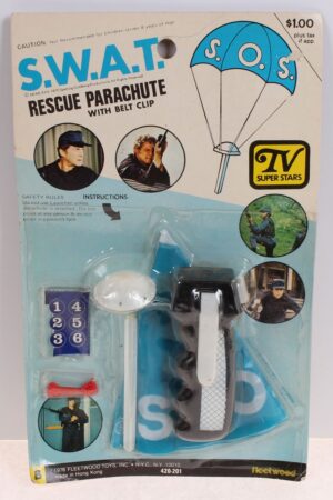 S.W.A.T. SWAT Rescue Parachute S.W.A.T. SWAT Special Weapons and Tactics MOC C-8.5