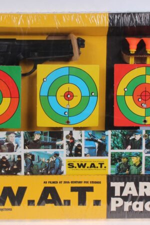 S.W.A.T. SWAT Target Practice Set S.W.A.T. SWAT Special Weapons and Tactics MISB C-9.5-