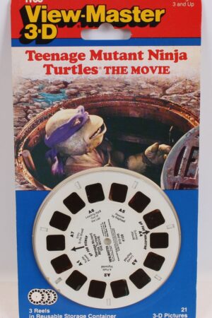View-Master Teenage Mutant Ninja Turtles Movie 3-D reels