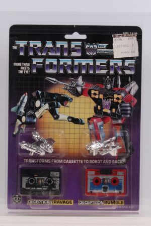 Ravage Rumble Cassettes MOC AFA 80