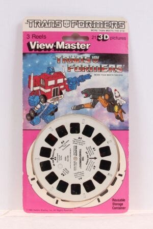 View-Master Transformers 3-D reels