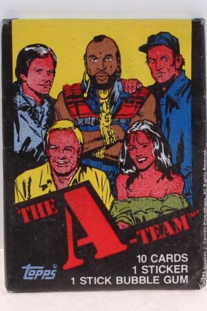 The A-Team Bubble Gum Cards Non Sport Cards Topps Pack