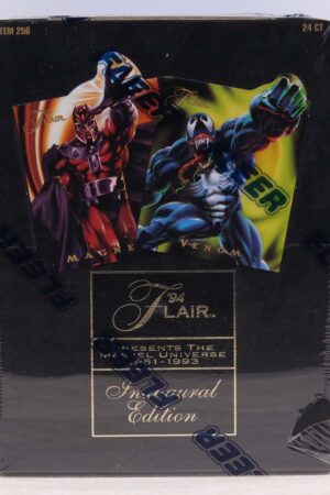 1994 Flair Marvel Universe Non Sport Cards Fleer Wax Box